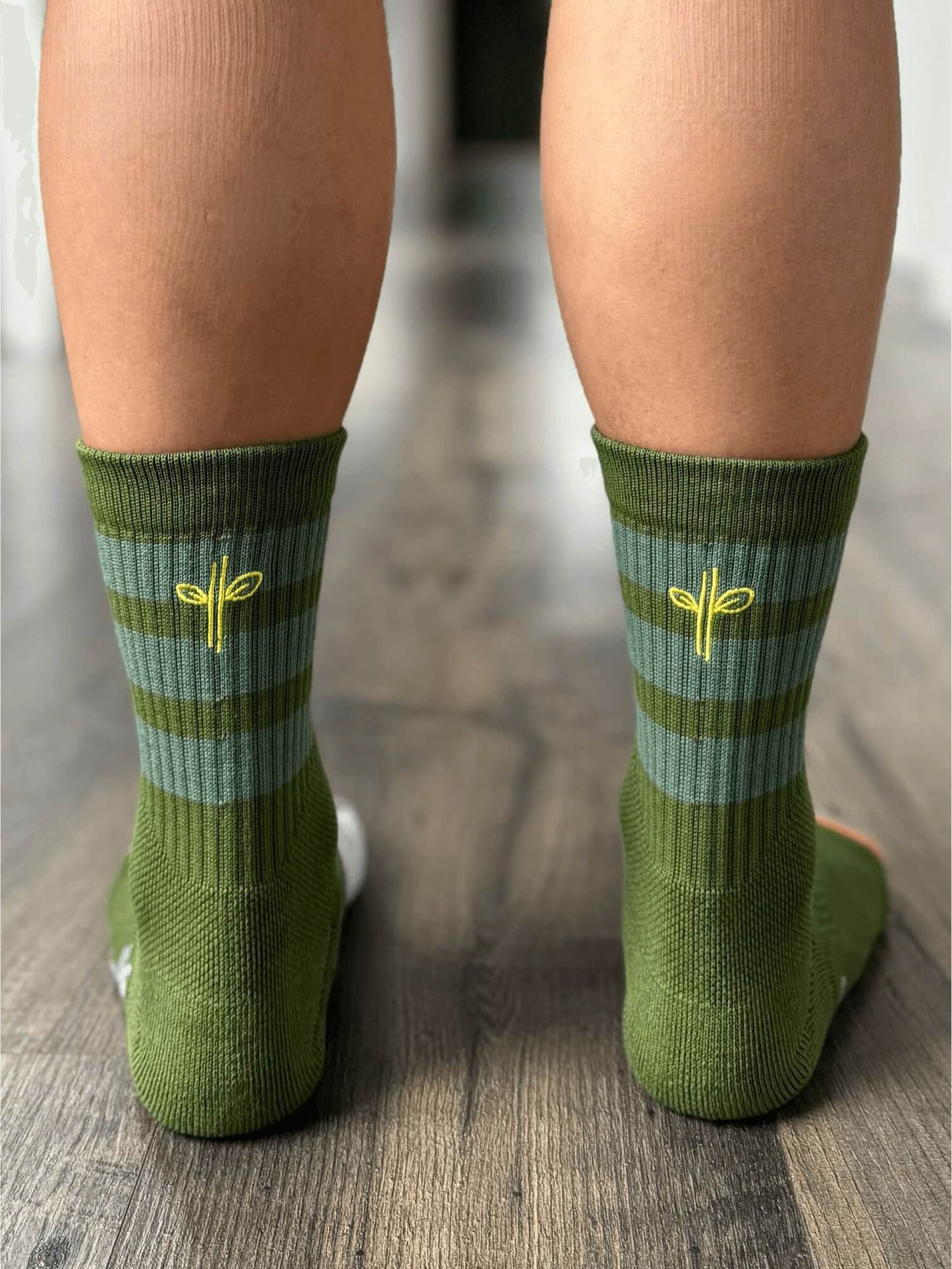 Luxe Crew Sock - Forest