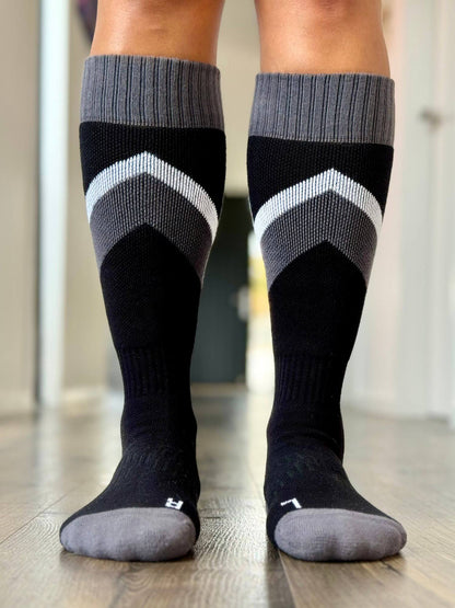 Organic Cotton Ski Sock: 3 Pack